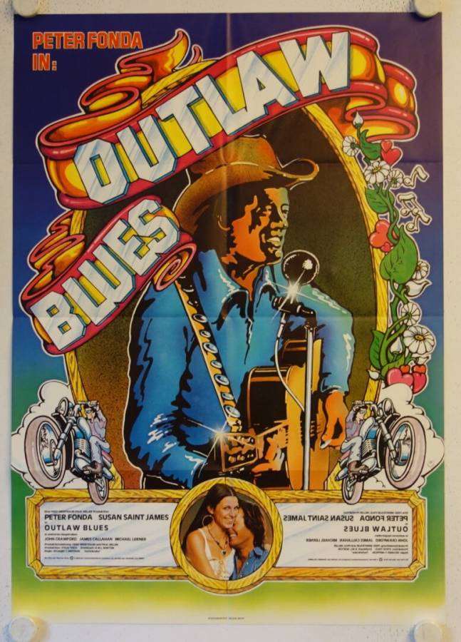 Outlaw Blues originales deutsches Filmplakat